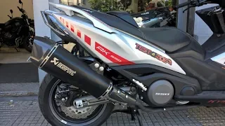 KYMCO AK 550 exhaust sound Akrapovic VS Arrow VS Mivv VS LeoVince