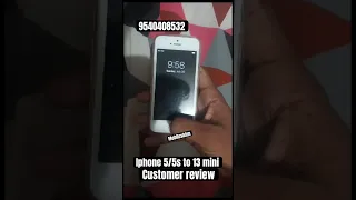 Convert your iphone 5/5s to iphone 13 mini ( customer review )😎