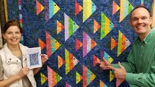 1 Fish, 2 Fish! | Finished Quilt Giveaway :)