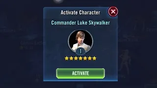 Star Wars Galaxy of Heroes RePlay Ep. 14: Unlocking Commander Luke Skywalker
