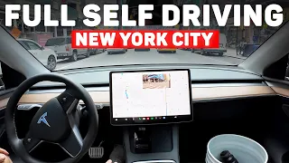 Tesla FSD Is Unusable In Manhattan (New York City)