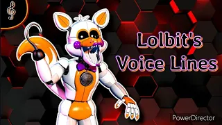 Lolbit's Voice Lines