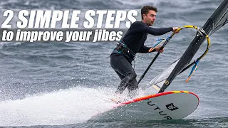 2 SIMPLE STEPS, to improve your WINDSURF POWER JIBES ✅ | Windsurf Tutorial