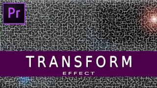 ADOBE PREMIERE PRO TUTORIAL: TRANSFORM EFFECT inside Premiere Pro CC