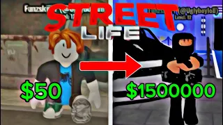 *THE FASTEST* way to make money and get super rich in Roblox Street Life.