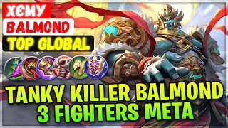 Tanky Killer Balmond, 3 Fighters Meta Balmond [ Top Global Balmond ] χєму - Mobile Legends Build