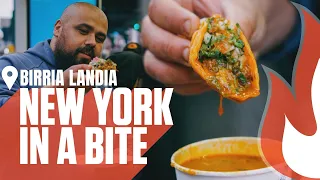 THE BEST TACOS IN NEW YORK CITY! BIRRIA LANDIA