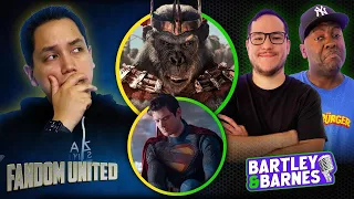 Fandom United #11 - Kindgom of the Planet of the Apes | Superman Suit Reveal | MCU's Galactus
