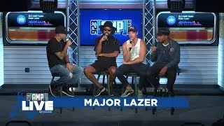 Major Lazer Talks New Music At AMP