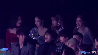 (181201)MMA 2018 Blackpink Reaction to Mamamoo Wind Flower