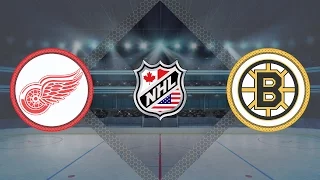 Обзор матча Детройт - Бостон / RED WINGS VS BRUINS JANUARY 24, 2017 HIGHLIGHTS