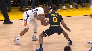 Gary Payton II STEALS from Chris Paul after CP3 uses his classic "RIP-THROUGH" move on GP2! 😮