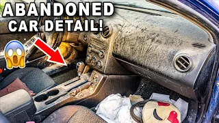 Cleaning an Abandoned BARN FIND Car! | INSANE Story | The Detail Geek