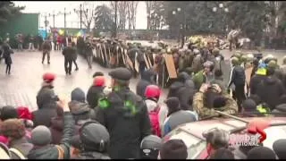 Ukraine President Yanukovych leaves Kyiv, protesters take control of capital