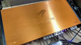 Anaconda 4.90w замер усилителя