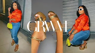 FULL GRWM | Makeup, Hair, Outfit, and Perfume | Tamara Renaye