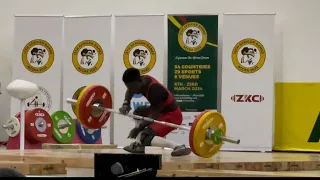 African Games 2023: Ghana’s Paul Agrama Injured & Out as New African Record was set in Weightlifting