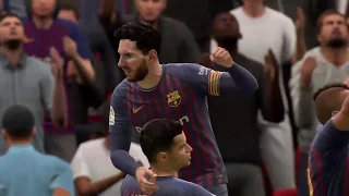 FIFA 19 - Bercelona vs Real Madrid | PS4 Gameplay 720p