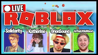 PLAYING ROBLOX WITH FRIENDS!! | Ft. KatherineElizabeth, Oli & InTheLittleWood