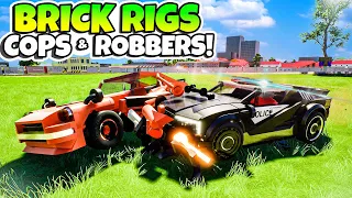 Cops vs Robbers in Brick Rigs City!