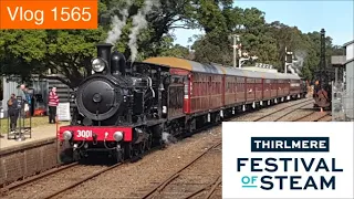 Paul's Train Vlog 1565: Thirlmere Festival of Steam 2024 - Day Two