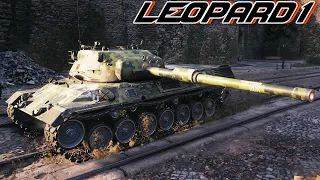 Leopard 1, 11 КИЛОВ И 10к УРОНА НА ХИМЕЛЬСДОРФЕ