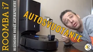 SI SVUOTA DA SOLO!! Recensione ROOMBA i7 di iRobot robot aspirapolvere.