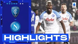 Empoli-Napoli 0-2 | Osimhen seals Napoli’s 8th consecutive win: Goals & Highlights | Serie A 2022/23