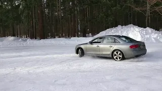 Audi QUATTRO vs Subaru AWD in SNOW