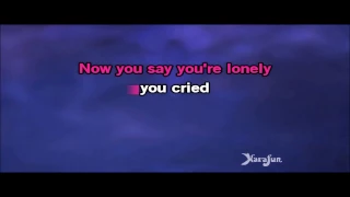 Cry me a river KARAOKE Ella Fitzgerald