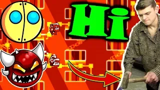 Лучше бы я не проходил этот легендарный демон... Geometry Dash [129] Hi