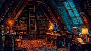 Rainy Retreat In The Attic | Crafting Your Perfect Reading Space | Immersing Yourself In Literature