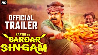 SARDAR SINGAM - Official Hindi Trailer | Karthi & Sayyeshaa | Action Romantic Movie