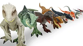 SCARIEST Carnivores Haul: Biggest To Smallest | T-Rex, Indominus Rex, Giganotosaurus and More!