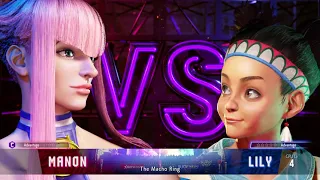 Street Fighter 6 - Manon Vs. Lily Walkout