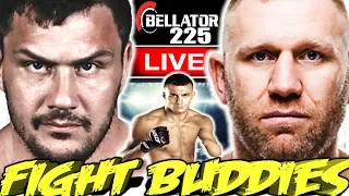 🔴 BELLATOR 225 MITRIONE VS KHARITONOV + MINAKOV VS AYALA LIVE FIGHT REACTION!