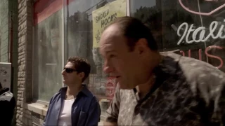 The Sopranos 6.06 - "She's sending over two of her best tailors"