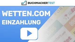 Wetten.com Einzahlung