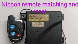 Nippon  resat and remote matching wiring diagram