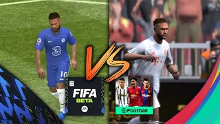 Fifa 22 VS efootball 22 mobile || Fifa mobile VS efootball mobile