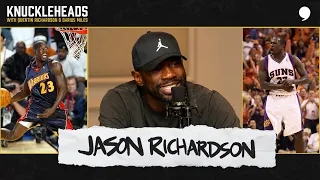Jason Richardson talks about winning dunk contests, "We Believe" Warriors, Michigan State & more