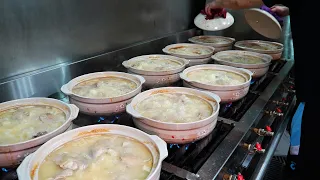 Amazing cooking techniques!│Street food│陶金砂鍋雞湯