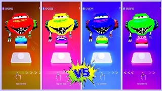 McQueen Red Eater 🆚 McQueen Yellow Eater 🆚 McQueen Blue Eater 🆚 McQueen Green Eater🆚 Tiles hop 🎶