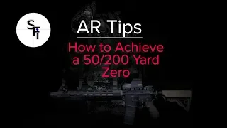 AR-15 50/200 ZERO AT 10 YARDS