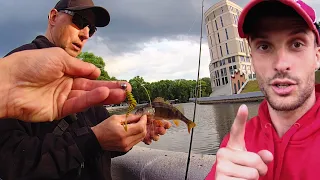 Сложный Street fishing. Как поймать, когда не клюет. Рыбалка в городе. Джиг и тейлспиннер.