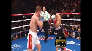 Saul Alvarez-Carlos Baldomir highlights boxing video