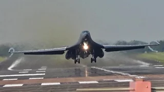 B-1B Lancer launching from RAF Fairford