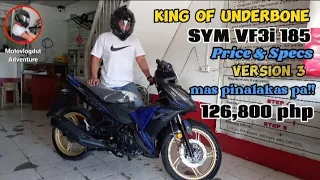 New SYM 185cc VF3i Price & Specs Version 3 l King of Underbone