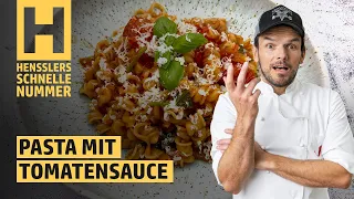 Schnelles Pasta mit Tomatensauce Rezept von Steffen Henssler