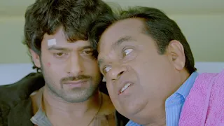 Veerabali (The Rebel) Tamil Scenes | Prabhas & Brahmanandam Hilarious Comedy | Tamannaah